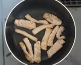 豚ロースと白菜の白味噌汁♡作り方1写真