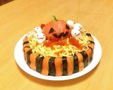 誕生日やひな祭りに♪ちらし寿司ケーキ作り方9写真