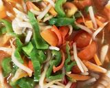 全てレンジたっぷりトマトの中華豚平焼風作り方16写真