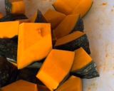 ホクホク♡かぼちゃの煮物作り方1写真