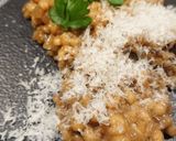 餅麦のポルチーニリゾット&焼きリゾット作り方11写真