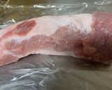 【木城町ふるさと納税】返礼品で作った塩豚作り方3写真