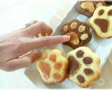 ぷにぷに肉球マドレーヌ作り方4写真
