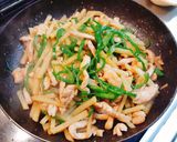 鶏胸肉とじゃが芋の 青椒肉絲 風*:★。作り方6写真