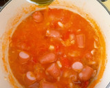 白インゲン豆とソーセージの煮込み作り方8写真