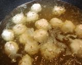白だしで鶏団子鍋作り方3写真