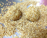ほっこりおやつ～さつまいも餅のゴマ揚げ～作り方6写真