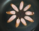 おひさまみたい♪簡単ソーセージエッグパン作り方5写真