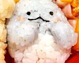 キャラ弁　すみっコぐらし　トカゲ・ねこ作り方3写真