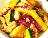 柔らかい！鶏むね肉の唐揚げ★ごま甘辛だれ作り方26写真