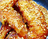 柔らかい！鶏むね肉の唐揚げ★ごま甘辛だれ作り方28写真