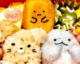 キャラ弁　すみっコぐらし　トカゲ・ねこ作り方7写真