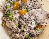 栗と枝豆のおこわ作り方4写真