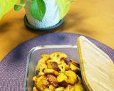 さつま芋、れんこん、大豆の煮物作り方6写真