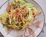 *卵とキャベツのお好み焼き*作り方6写真
