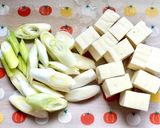 しょっつる肉豆腐鍋作り方1写真