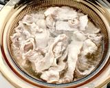 しょっつる肉豆腐鍋作り方2写真