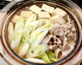 しょっつる肉豆腐鍋作り方3写真