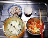 あっさりコンソメスープ作り方1写真
