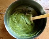 クリチ＊抹茶ケーキ作り方4写真