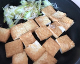 フライパン１つで！厚揚げの味噌蒸し焼き作り方5写真