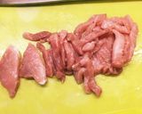 豚肉のチンジャオロースー作り方1写真