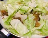 ザーサイで野菜炒め作り方2写真
