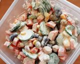 ストック野菜サラダ作り方2写真