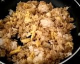 焼肉のたれを使った玉子チャーハン作り方5写真
