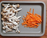 簡単！シーチキンとしめじの炊き込みご飯作り方1写真
