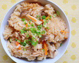 簡単！シーチキンとしめじの炊き込みご飯作り方4写真