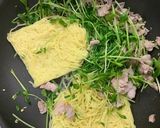 豚肉とレタスの塩焼きそば作り方3写真