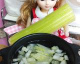 リカちゃ♡セロリ トマト ABCスープꕤ作り方1写真