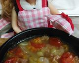 リカちゃ♡セロリ トマト ABCスープꕤ作り方8写真