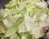 豚肉とレタスの塩焼きそば作り方4写真