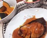 ごま油香るブリの照り焼き作り方5写真
