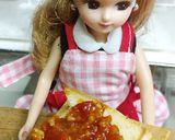 リカちゃん♡オープンミートソーストースト作り方3写真