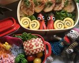 簡単 キャラ弁 りんご 飾り切り⑨作り方15写真