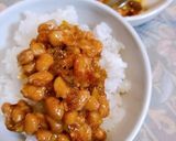 湯豆腐のタレで 納豆ご飯作り方2写真