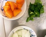全てレンジ豚こま団子根菜梅肉入り生姜焼風作り方1写真