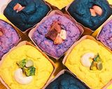ハロウィンに♡紫いものカップケーキ作り方7写真