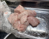 サメとキャベツの味噌マヨ炒め作り方1写真