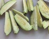 水茄子のわさび浅漬け作り方1写真