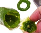 ピーマンの簡単なへたの取り方☆覚書作り方3写真