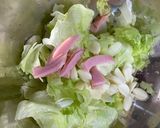 もっちりチーズの酸っぱサラダ作り方2写真
