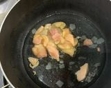 やきとり缶で具沢山味噌汁作り方2写真