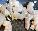 海老とベーコン、小松菜のトマトパスタ作り方7写真