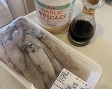 ★簡単！イカのニンニク風味炒め★作り方1写真