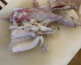 ★簡単！イカのニンニク風味炒め★作り方3写真