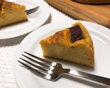生クリーム不要!さつま芋チーズケーキ作り方5写真